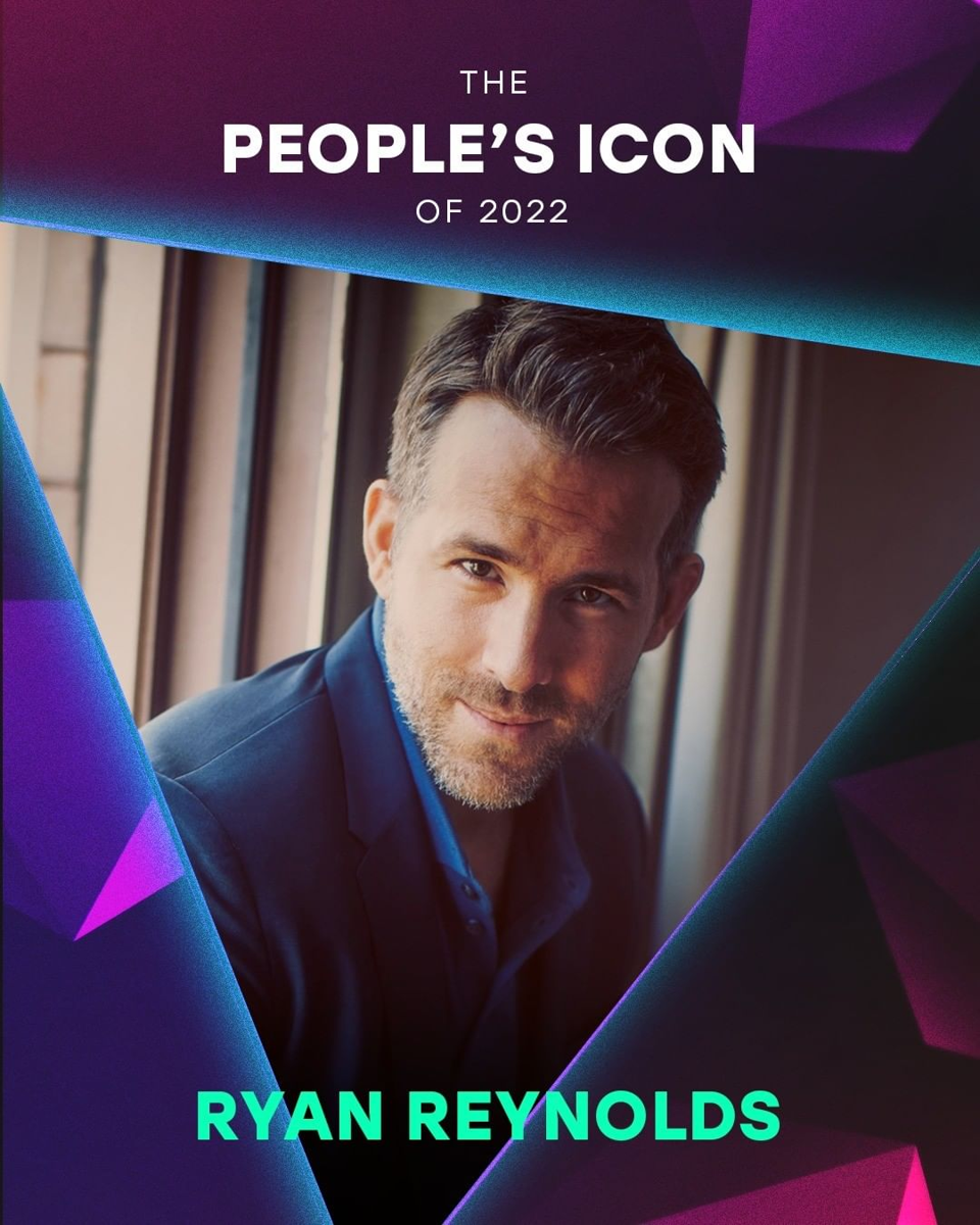 Ryan Reynolds nominado en los PCA's 2022|PandaAncha.mx